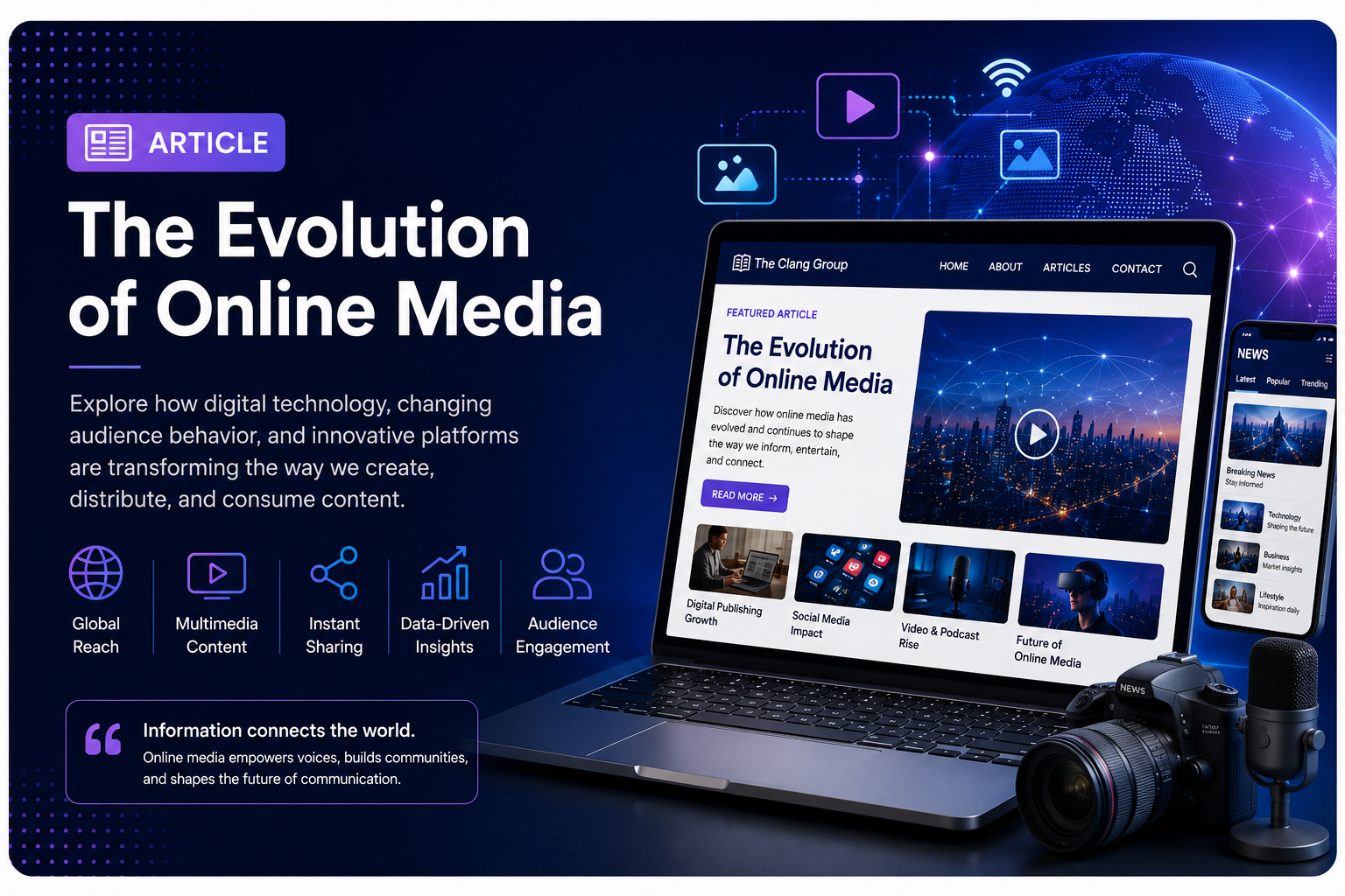 The Evolution of Online Media